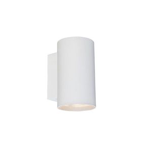Inteligentná nástenná lampa okrúhla biela vrátane 2 WiFi GU10 - Sandy vyobraziť