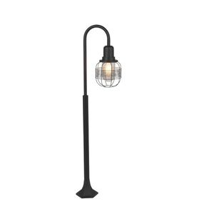 Rustikálna vonkajšia lampa čierna IP44 - Guardado vyobraziť