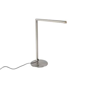 Moderná stolná lampa oceľ s dotykovým stmievačom vrátane LED - Douwe vyobraziť