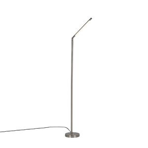 Moderná stojaca lampa oceľ vrátane LED - Berdien vyobraziť