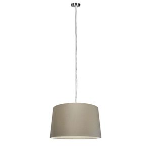 Moderné závesné svietidlo oceľ s tienidlom 45 cm taupe - Cappo 1 vyobraziť