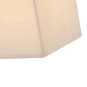 Rustikálna nástenná lampa béžová - Vete vyobraziť