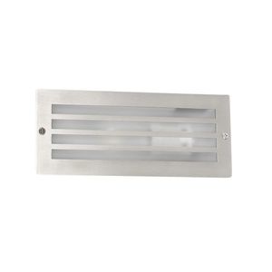 Moderná zapustená lampa oceľ IP44 - Hurricane vyobraziť