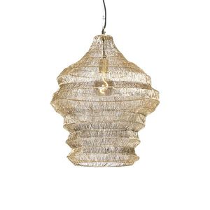 Orientálne závesné svietidlo zlaté 45 cm x 60 cm - Vadi vyobraziť