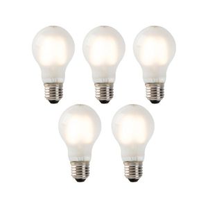 Sada 5 LED žiaroviek E27 s vláknom mliečne sklo A60 2W 180lm 2700K vyobraziť