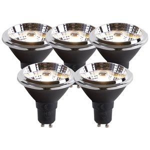 Sada 5 LED žiaroviek GU10 AR70 6W 380lm 3000K vyobraziť