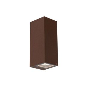 Priemyselná nástenná lampa hrdzavohnedá 2-svetlá AR70 IP54 - Baleno vyobraziť