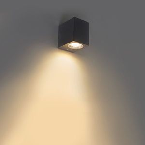 Moderná vonkajšia nástenná lampa sivá plastová - Baleno vyobraziť