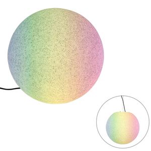 Inteligentné vonkajšie svietidlo sivé 45 cm IP65 vrátane LED - Nura vyobraziť
