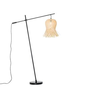 Orientálna vonkajšia stojaca lampa bambus IP44 - Carlos vyobraziť