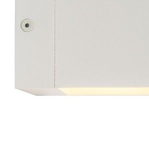 Moderná nástenná lampa biela - Transfer vyobraziť