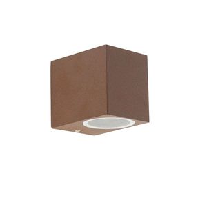 Priemyselná nástenná lampa hrdzavohnedá IP44 - Baleno vyobraziť