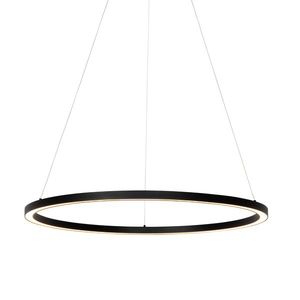Závesné svietidlo čierne 80 cm vrátane LED 3-stupňové stmievateľné - Girello vyobraziť