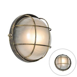 Priemyselná vonkajšia nástenná lampa staroružová IP44 - Hanneke vyobraziť