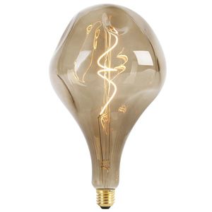E27 Stmievateľná LED žiarovka G168 Bronzová 6W 150lm 1800K vyobraziť