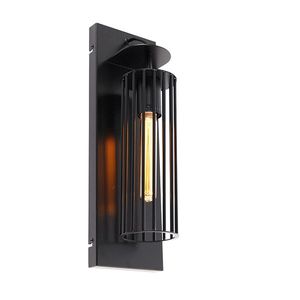 Moderná nástenná lampa čierna - Balenco Wazo vyobraziť