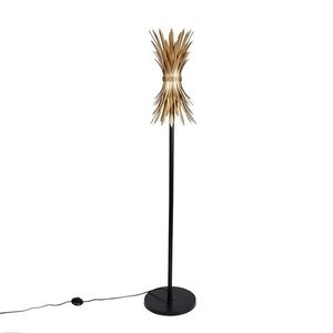 Stojaca lampa v štýle Art Deco zlatá - Wesley vyobraziť