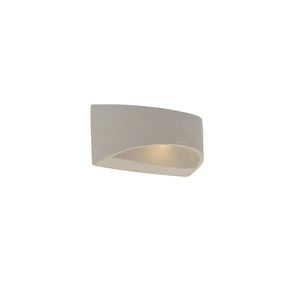 Rustikálna nástenná lampa betónová polkruhová - Adelaide vyobraziť