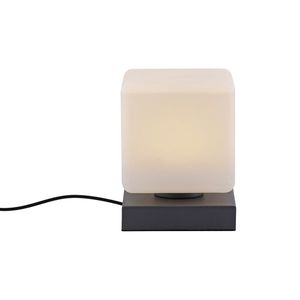Stolná lampa tmavosivá vrátane stmievateľnej LED s dotykovým ovládaním - Jano vyobraziť