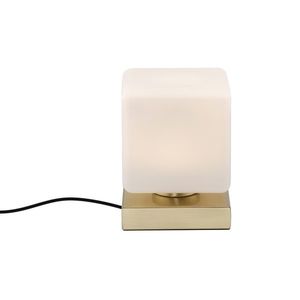 Stolná lampa mosadz vrátane LED stmievateľná s dotykom - Jano vyobraziť