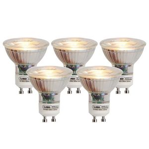 Sada 5 LED žiaroviek GU10 Flame Filament 1W 80lm 2200K vyobraziť