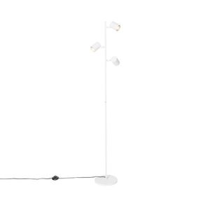 Moderná stojaca lampa biela 3-svetlo - Jeana vyobraziť