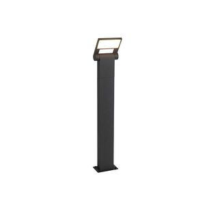 Moderný vonkajší stĺpikový svietidlo antracit 60 cm vrátane LED IP54 - Zane vyobraziť