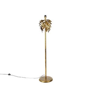 Vintage stojaca lampa starožitné zlato 30 cm bez tienidla - Linden vyobraziť