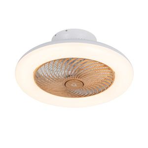 Drevený stropný ventilátor vrátane LED s diaľkovým ovládaním - Clima vyobraziť