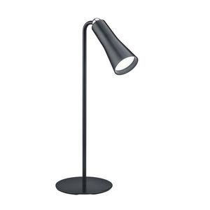 Moderná stolná lampa čierna nabíjateľná 3-stupňovo stmievateľná - Samuel vyobraziť