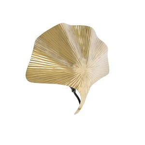 Orientálna nástenná lampa mosadz - Louka vyobraziť