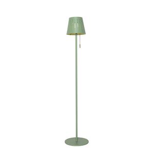 Vonkajšia stojaca lampa zelená vrátane LED 3-stupňového stmievania na solár - Ferre vyobraziť