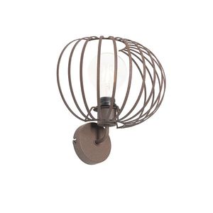 Dizajnová nástenná lampa hrdzavohnedá 30 cm - Johanna vyobraziť