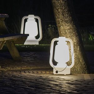 Stojaca lampa biela 51 cm IP44 - Storm Large vyobraziť