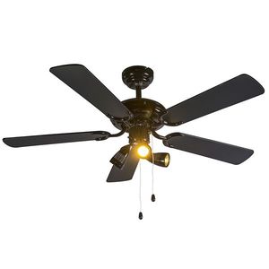 Stropný ventilátor čierny - Mistral 42 vyobraziť