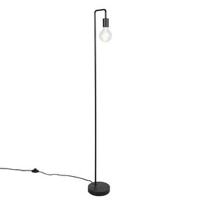 Moderná stojaca lampa čierna - Facil vyobraziť