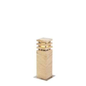 Moderná vonkajšia stojaca lampa pieskovec 40 cm - Grumpy vyobraziť