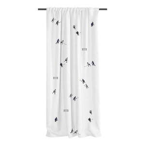 Biely detský záves z bavlneného saténu 110x170 cm Ice Hockey – Butter Kings vyobraziť