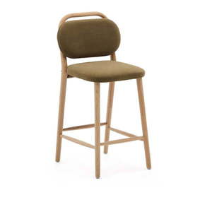 Khaki barová stolička (výška sedadla 66 cm) Helda – Kave Home vyobraziť