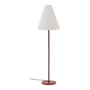 Terakotová stojacia lampa s textilným tienidlom (výška 153 cm) Navat – Kave Home vyobraziť