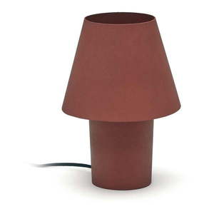 Terakotová stolová lampa s kovovým tienidlom (výška 30 cm) Canapost – Kave Home vyobraziť