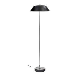 Čierna stojacia lampa s kovovým tienidlom (výška 153 cm) Sayra – Kave Home vyobraziť