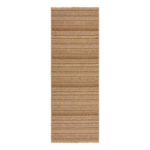 Vonkajší behúň v prírodnej farbe 80x230 cm Farah Stripe – Flair Rugs vyobraziť