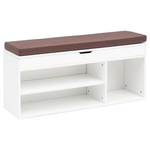 MID.YOU REGÁL NA TOPÁNKY, biela, 104/51/32 cm vyobraziť
