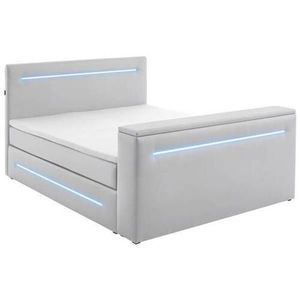 Livetastic BOXSPRINGOVÁ POSTEĽ, 140/200 cm biela vyobraziť