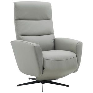 Livetastic RELAXAČNÉ KRESLO, textil, koža, sivá vyobraziť