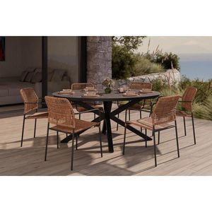 Ambia Garden ZÁHRADNÝ STÔL, kov, plast, 180/76/120 cm vyobraziť