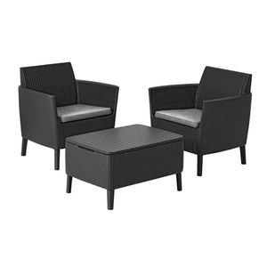 Ambia Garden TERASOVÁ SEDACIA SÚPRAVA 8-dielne, plast, textil vyobraziť