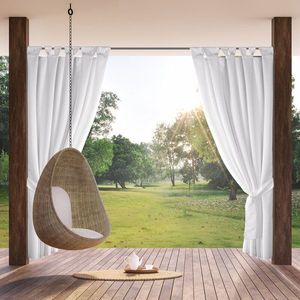 ArtFir Záves na terasu GARDEN 2 PU | biela 155 x 220 cm vyobraziť