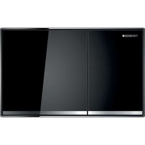 GEBERIT - Sigma60 Ovládacie tlačidlo splachovania, sklo/čierna 115.640.SJ.1 vyobraziť